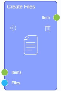 Create files node