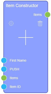 Item constructor node