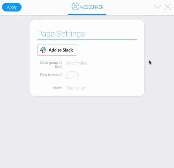Connecting Slack workspace