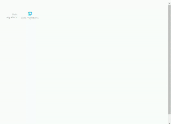 Data configuring of data migration