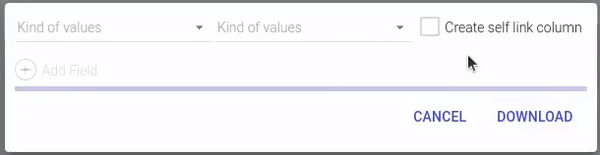Add column with item references