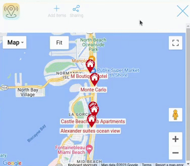 Changing dialog position