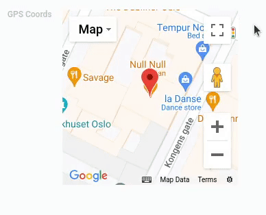 Using the confirm pop-up