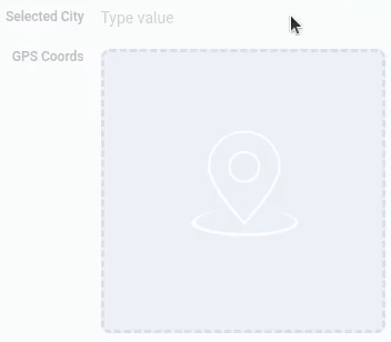 Using field to set the location