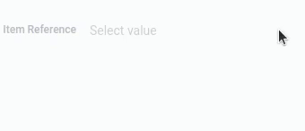 Using the item reference