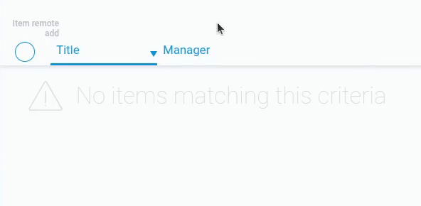 Using select on Enter