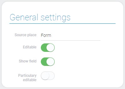General settings of JSON constructor style