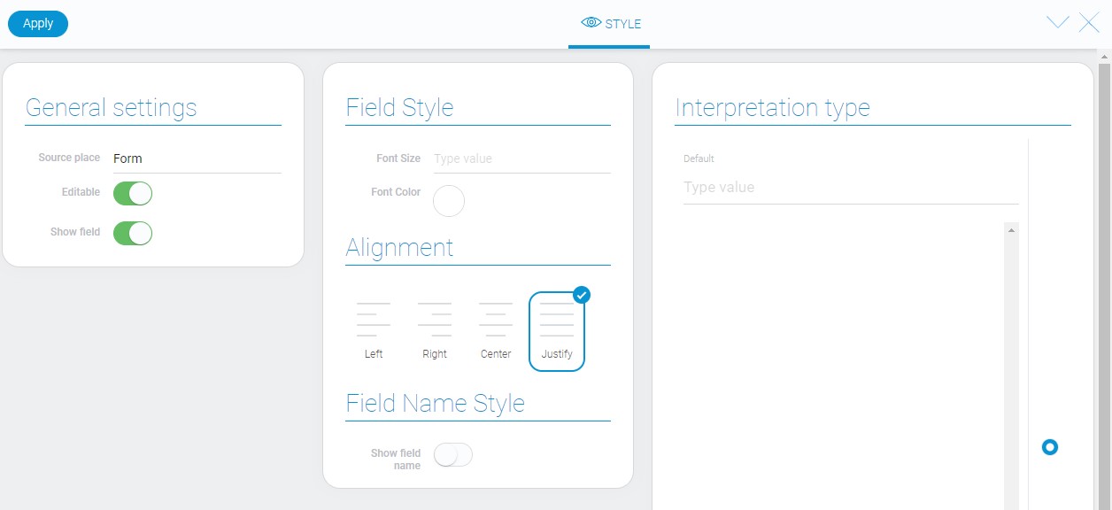 Style of markdown viewer element