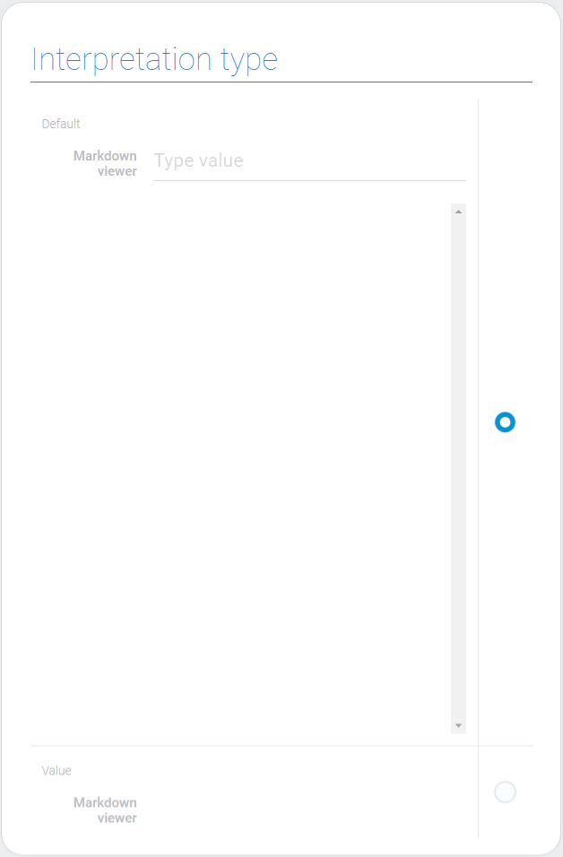 Types of markdown viewer interpretation