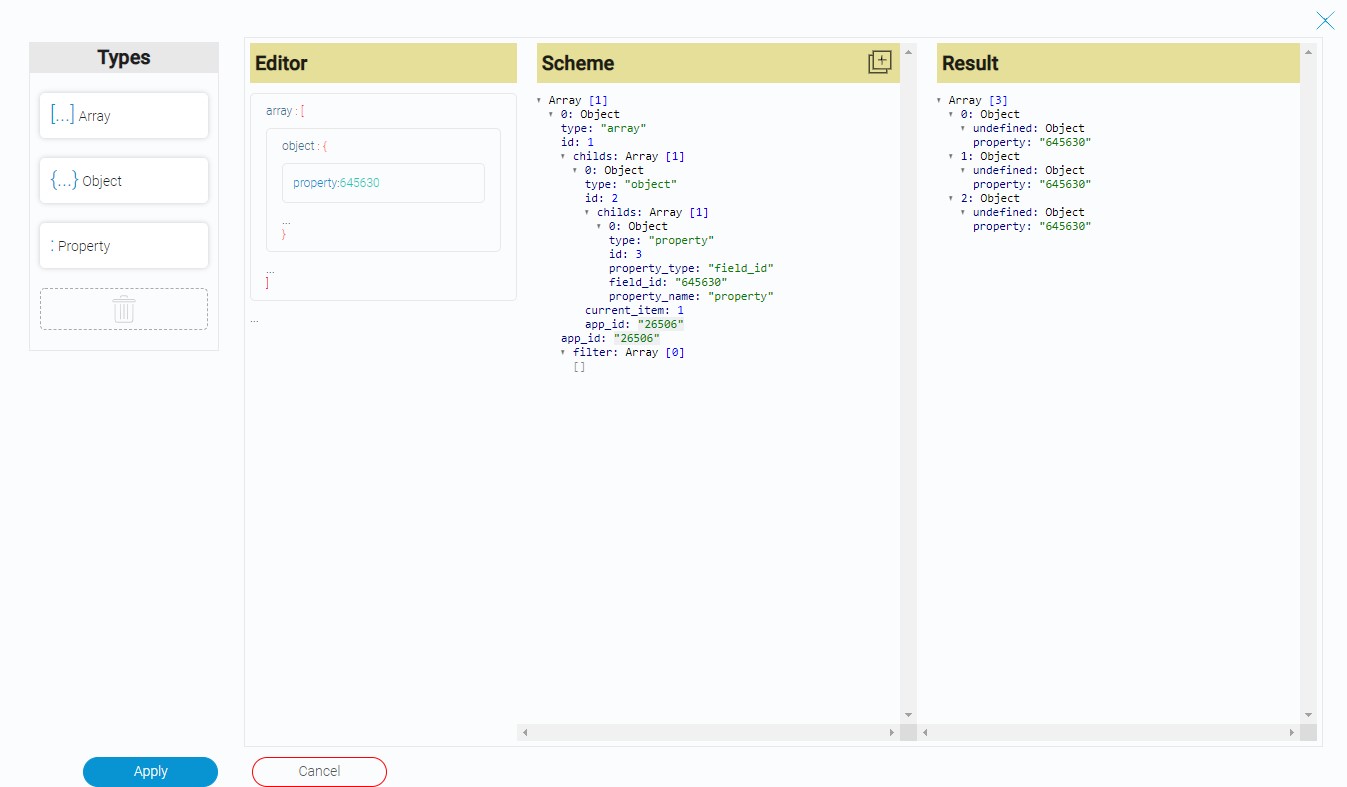 Scheme editor when Particulary editable is disable