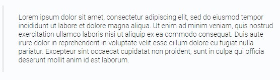 Displaying a text area with data