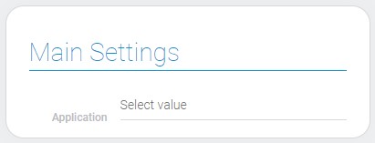 Main settings of view list